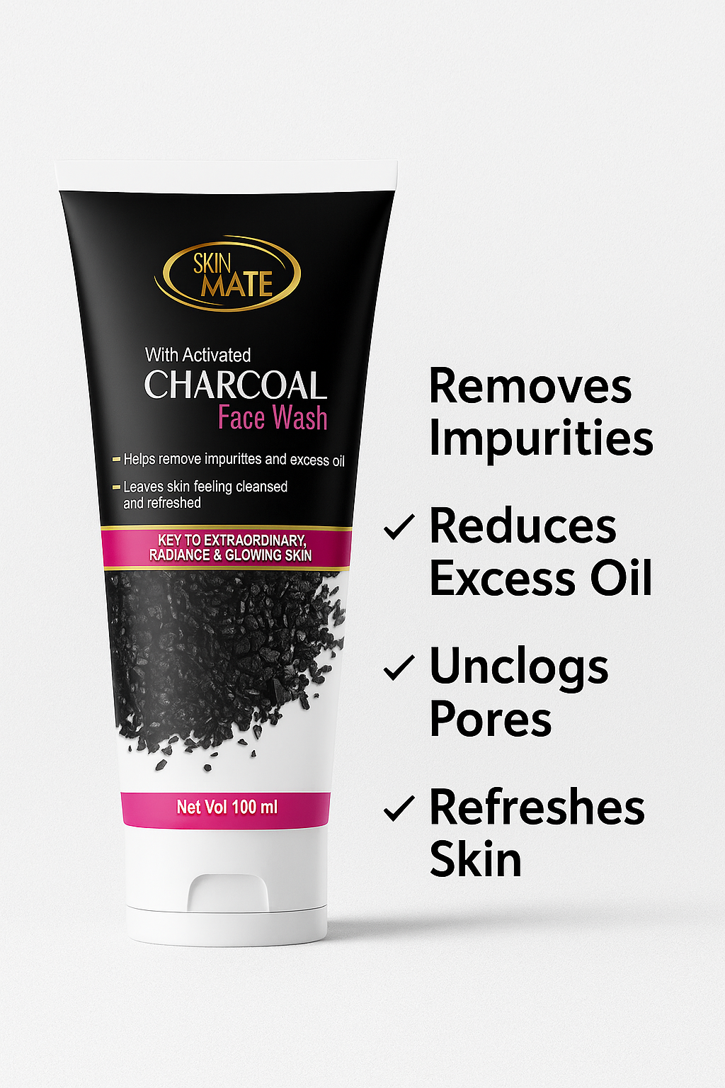 Activated Charcoal Face Wash