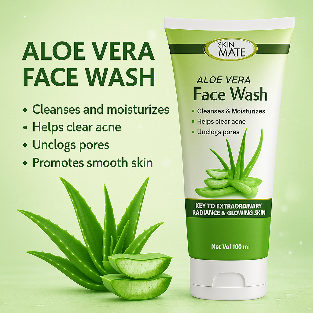 Skin Mate Aloe Vera Face Wash