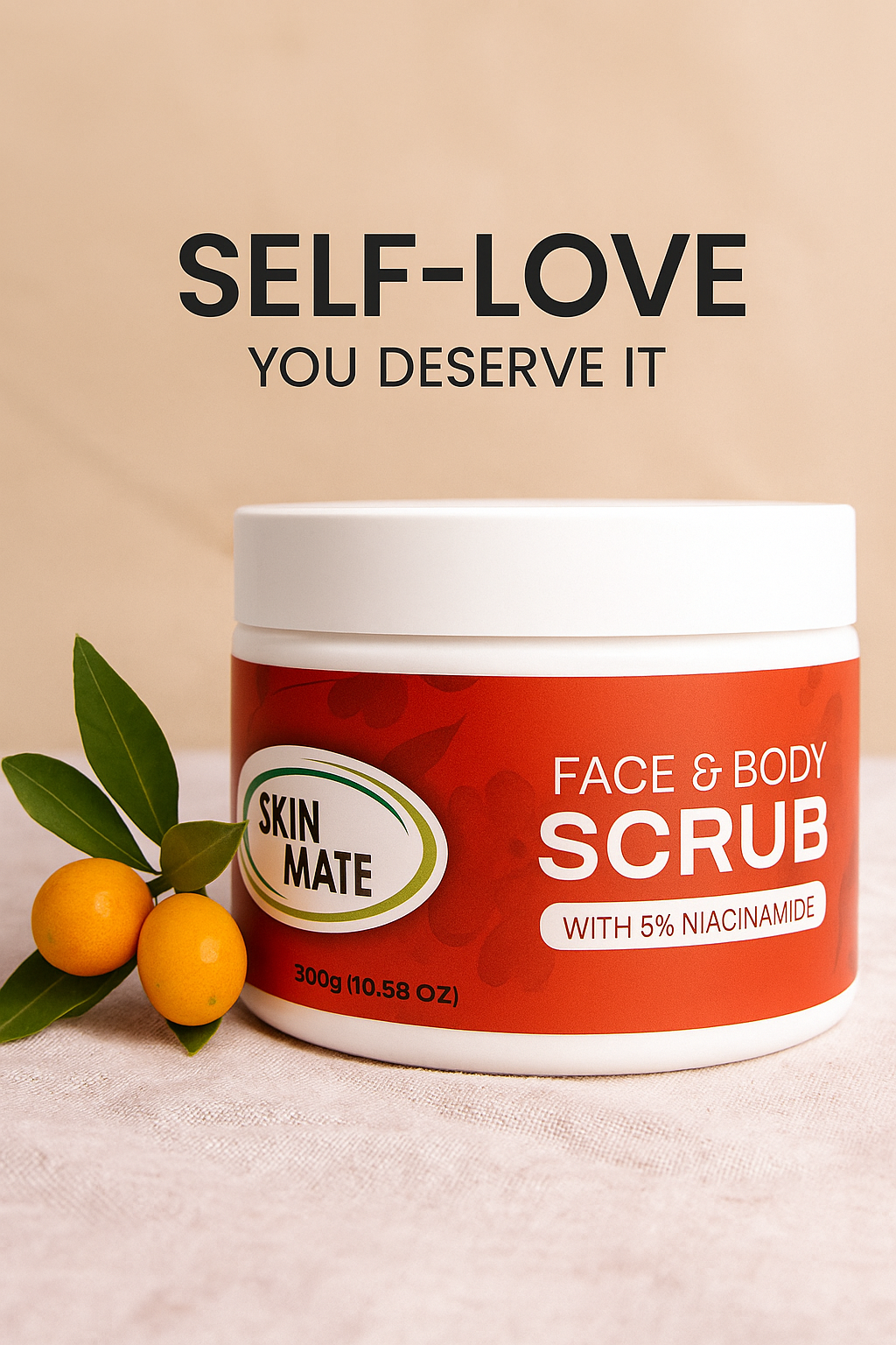 Skin Mate Face and Body Scrub