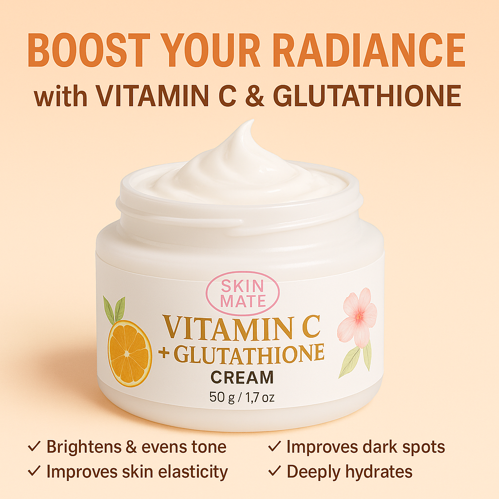 Skin Mate Vitamin C + Glutathione Cream