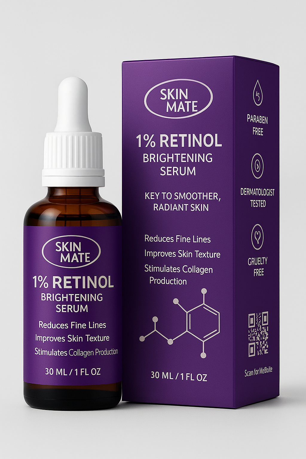 Skin Mate 1% Retinol Brightening Serum
