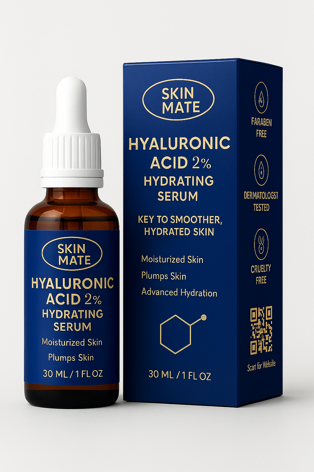 Skin Mate Hyaluronic Acid 2% Hydrating Serum