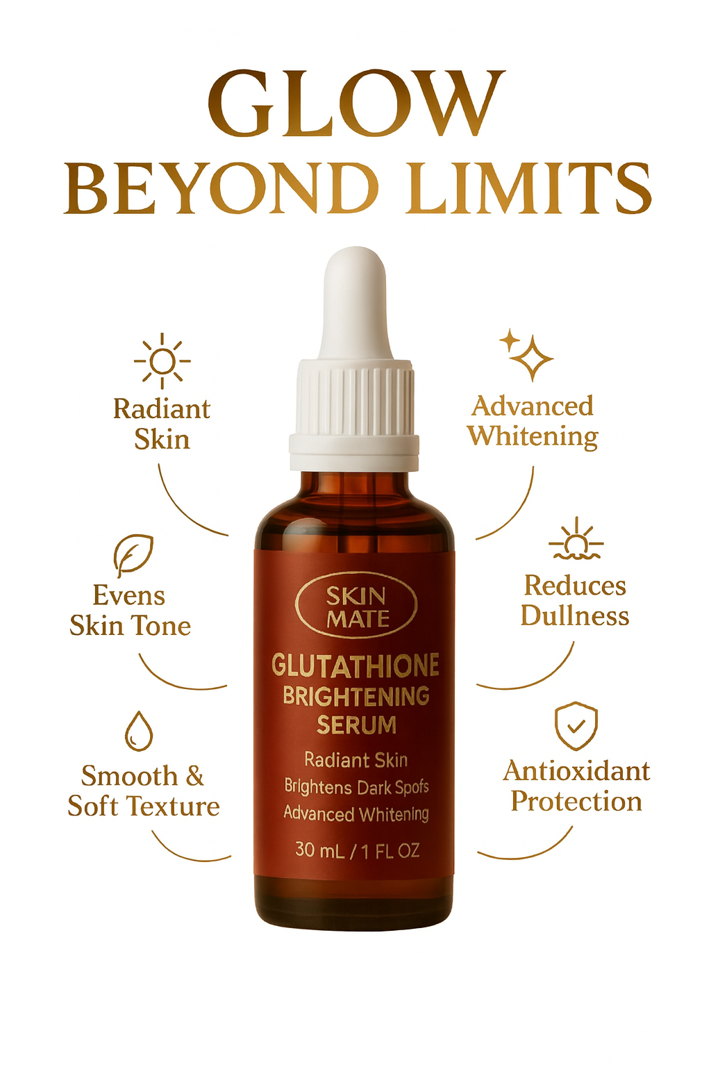 Skin Mate Glutathione Brightening serum